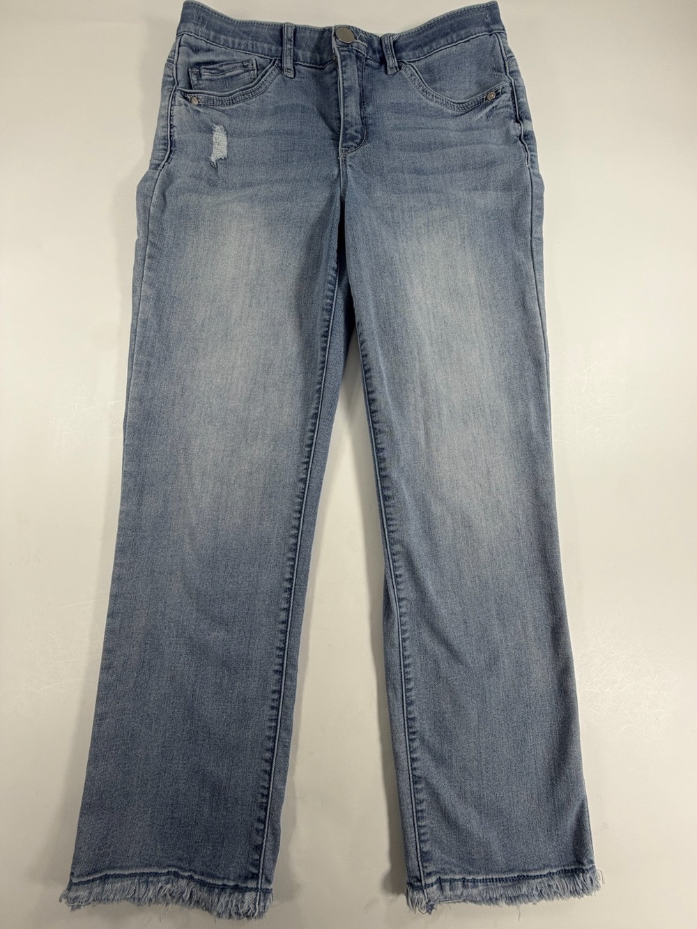 Coastal Raw Hem Democracy Absolution High Rise Straight Jeans Size 6